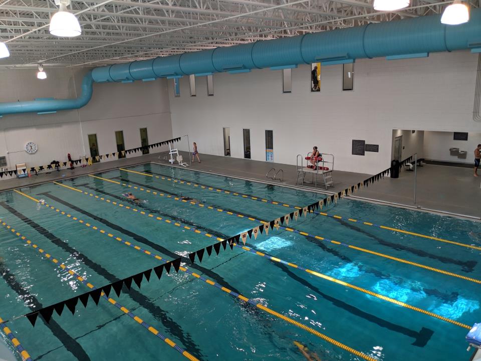 6 lane lap pool
