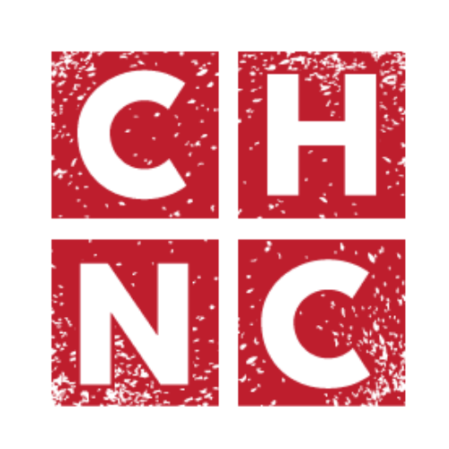 Square logo with letters CHNC