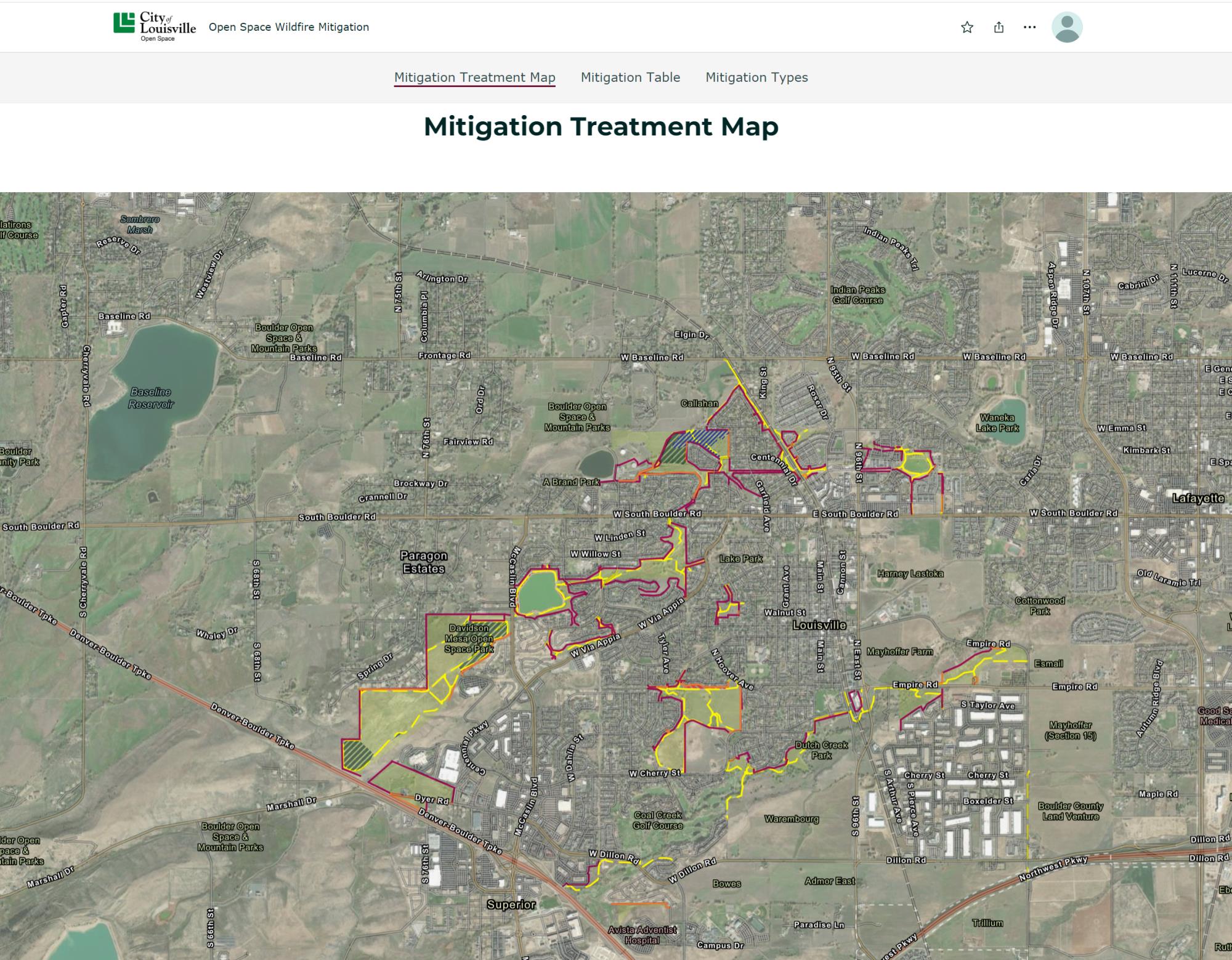 an image of a map linking to the storymap