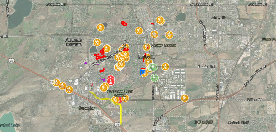 2024 construction updates map