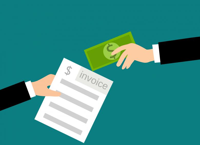 paying invoice