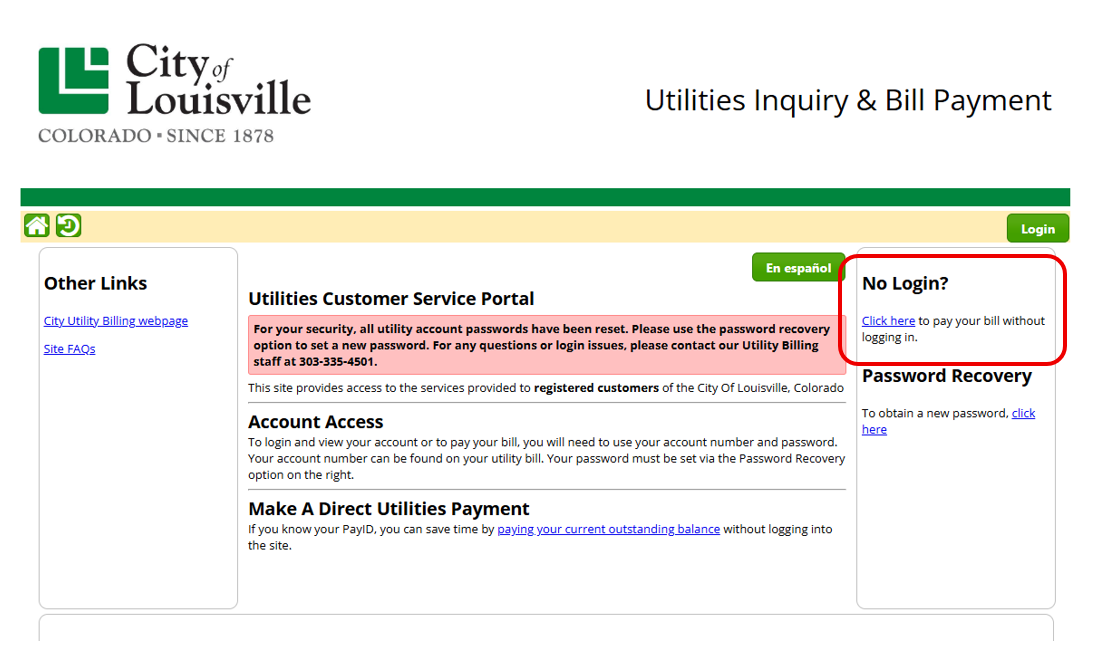 login screenshot pay id