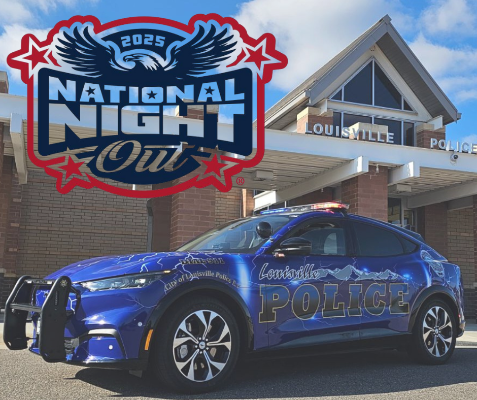 National Night Out Logo and Police car