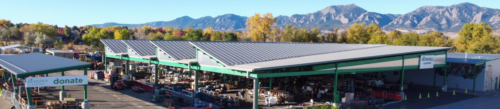 Image of Recycle Row in Boulder.