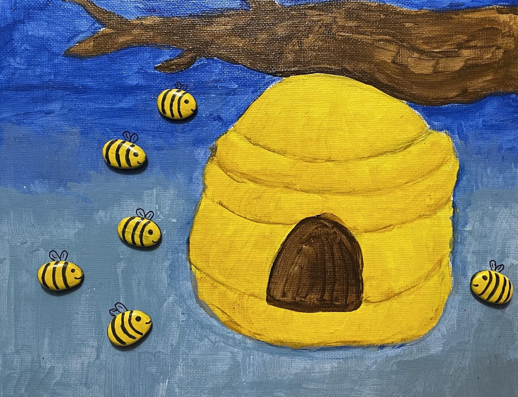 Bee City Art Contest artwork 